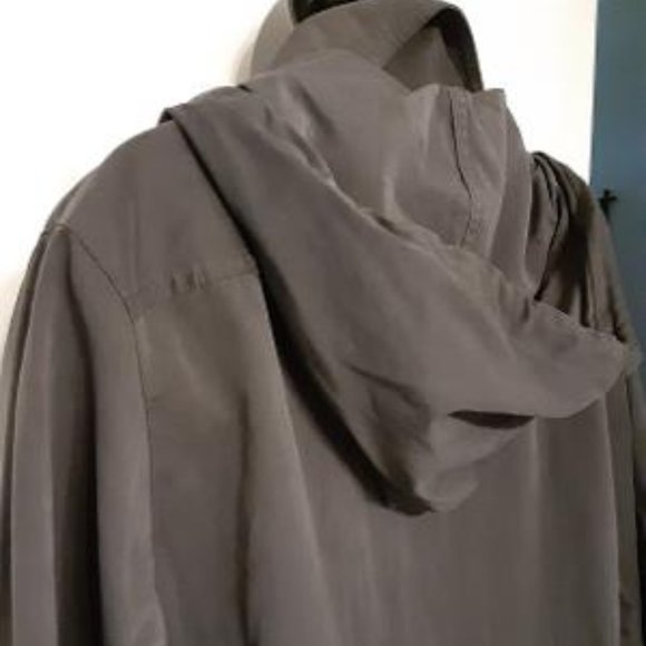 Chico’s Charcoal Grey Lightweight Stadium Coat - Picture 8 of 10
